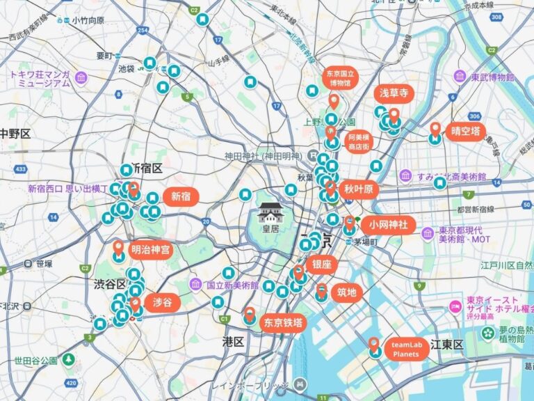 东京自由行攻略:第一次去怎么玩?7天行程安排 + 景点推荐 - Fishagrams | 旅人小鱼