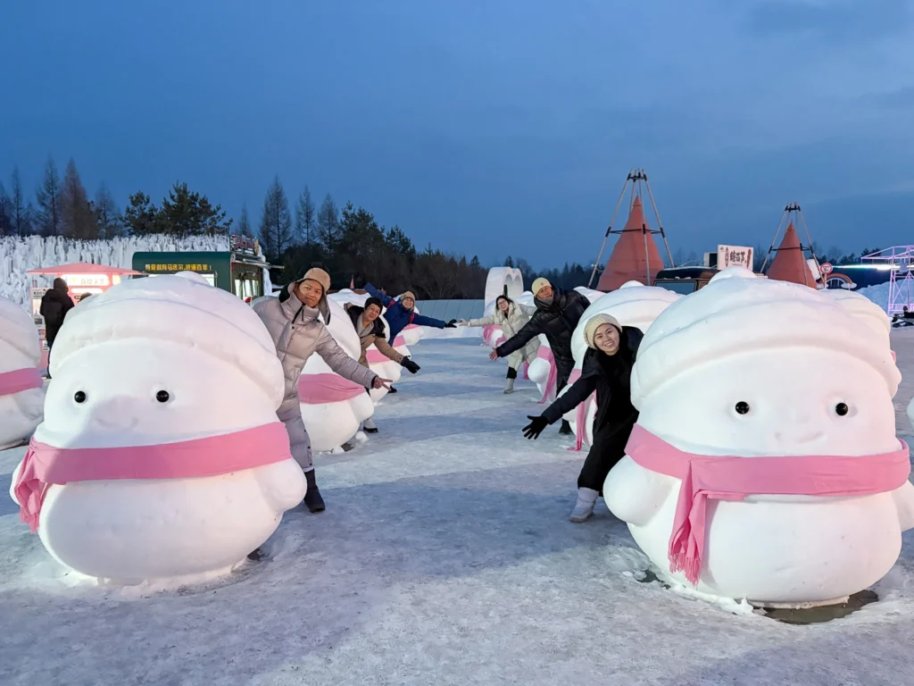 长白山雪绒花驯鹿园